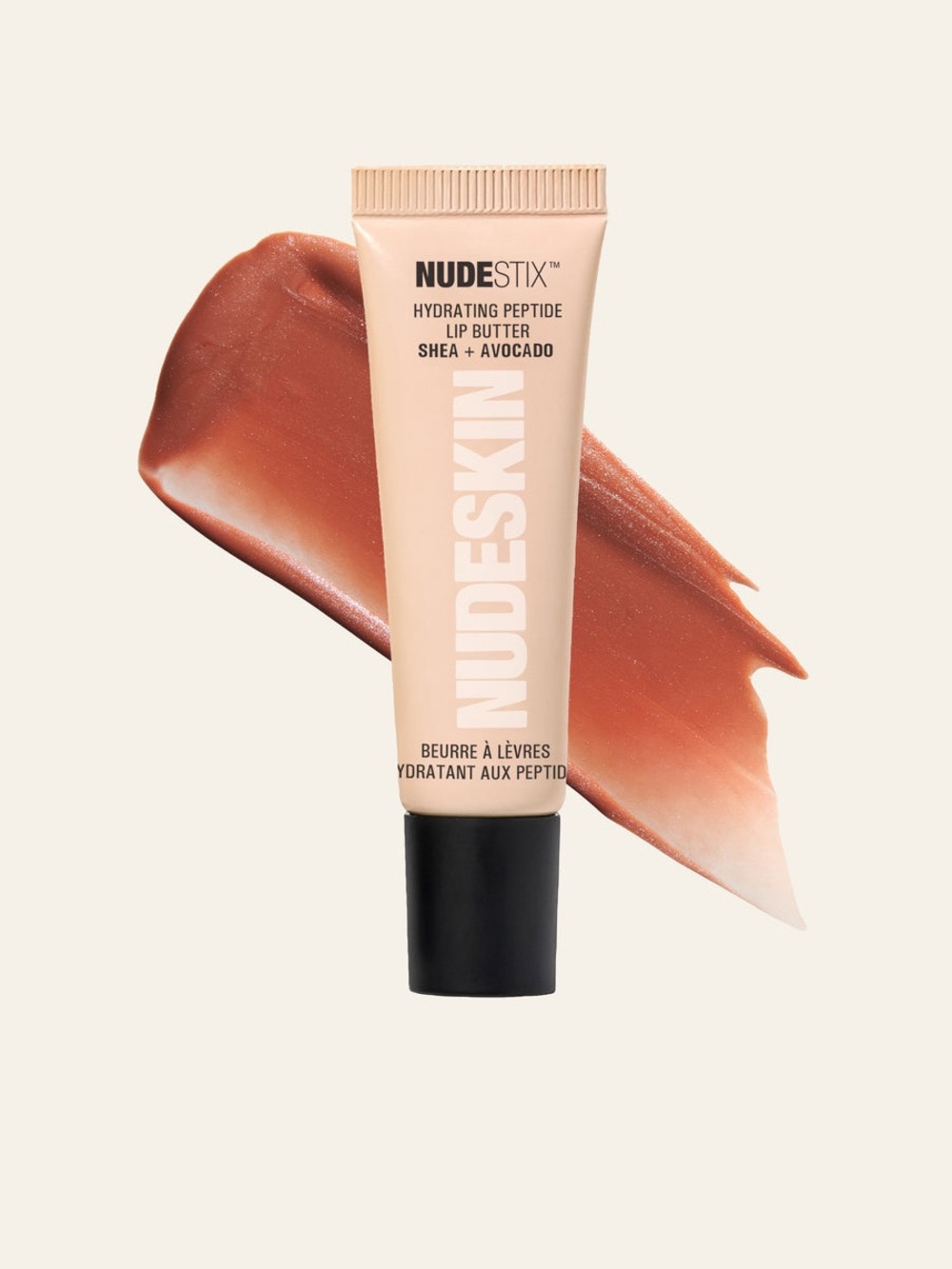 Nudeskin HYDRATING PEPTIDE LIP BUTTER: Dolce Nude